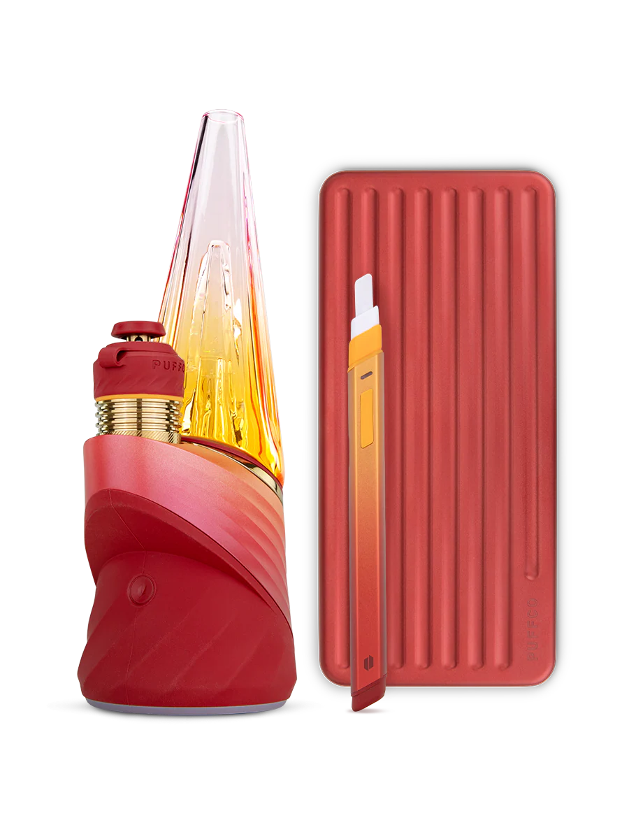 Puffco Peak Pro V2 3DXL Gold Chamber Daybreak Limited Edition + Hot Knife GRATIS