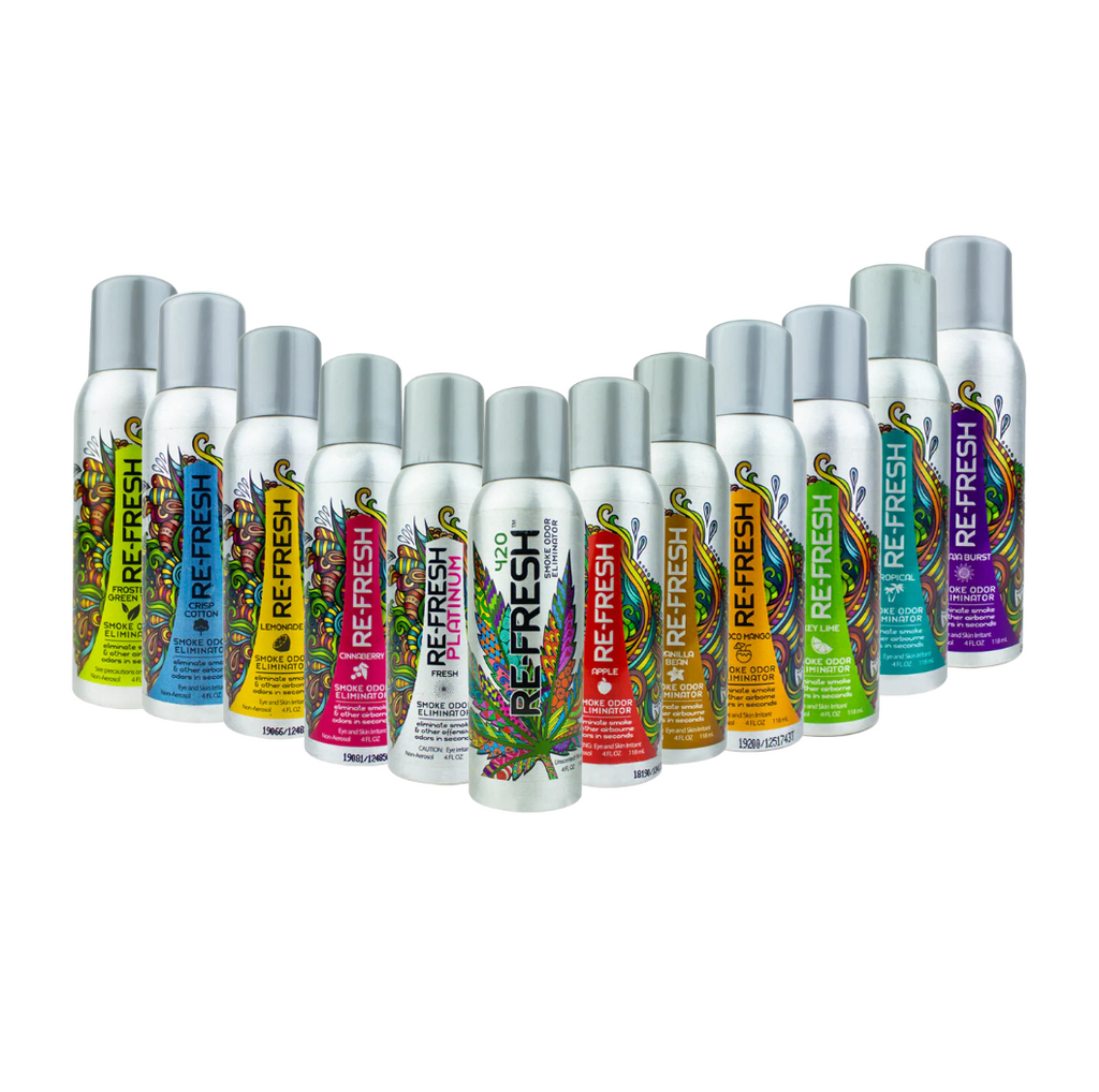 🌬️ RE-FRESH 4OZ – Eliminador de Olor a Humo