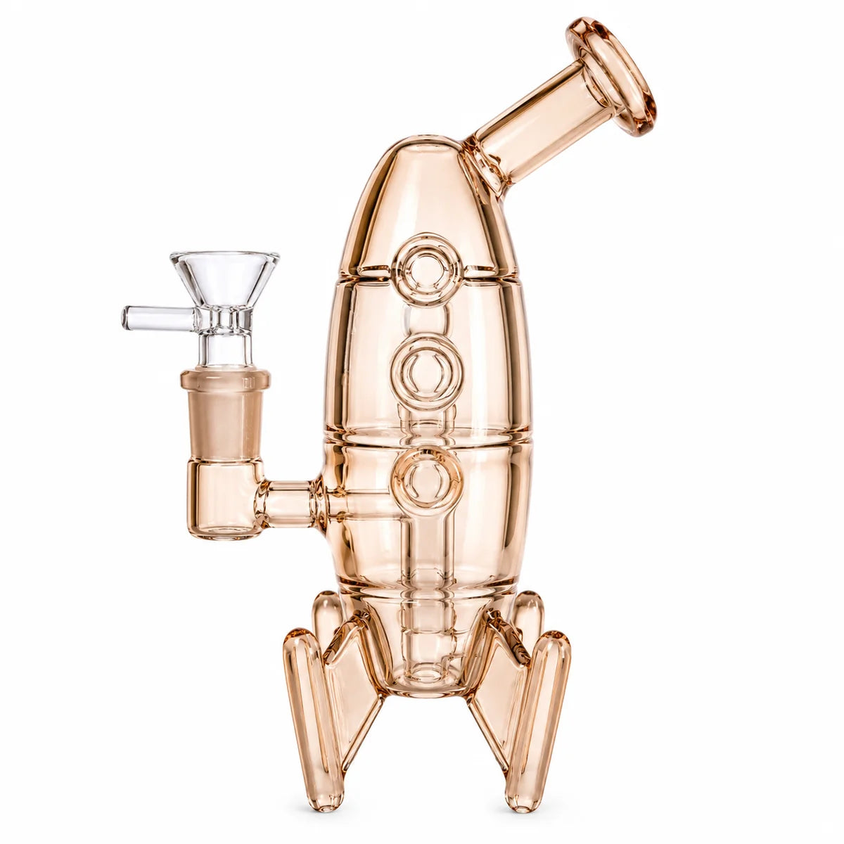 SpaceShip Water Pipe 7” | Bong de Vidrio Diseño Cohete