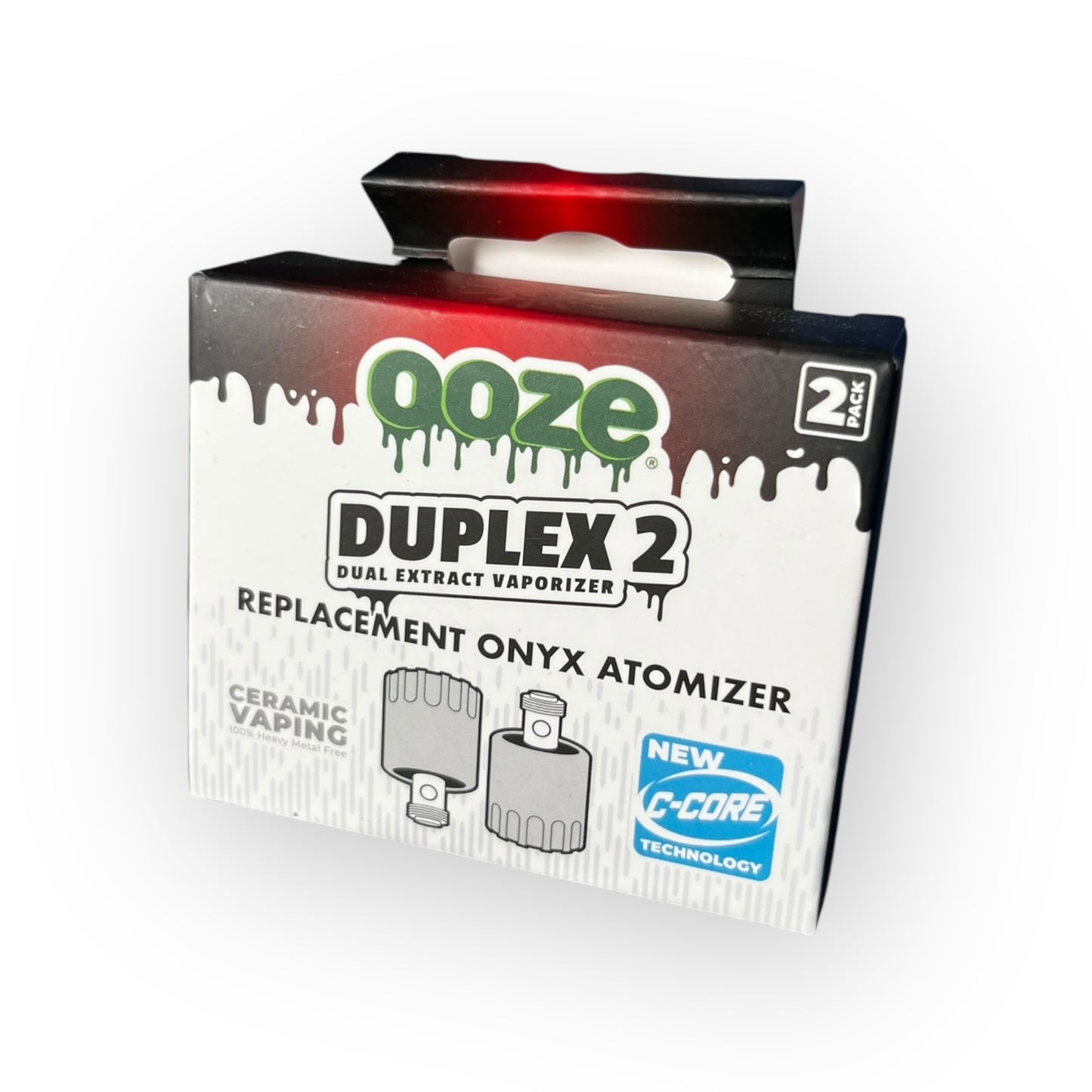 Ooze Duplex 2 – Repuestos Onyx Atomizer (2 Pack) con Tecnología C-Core