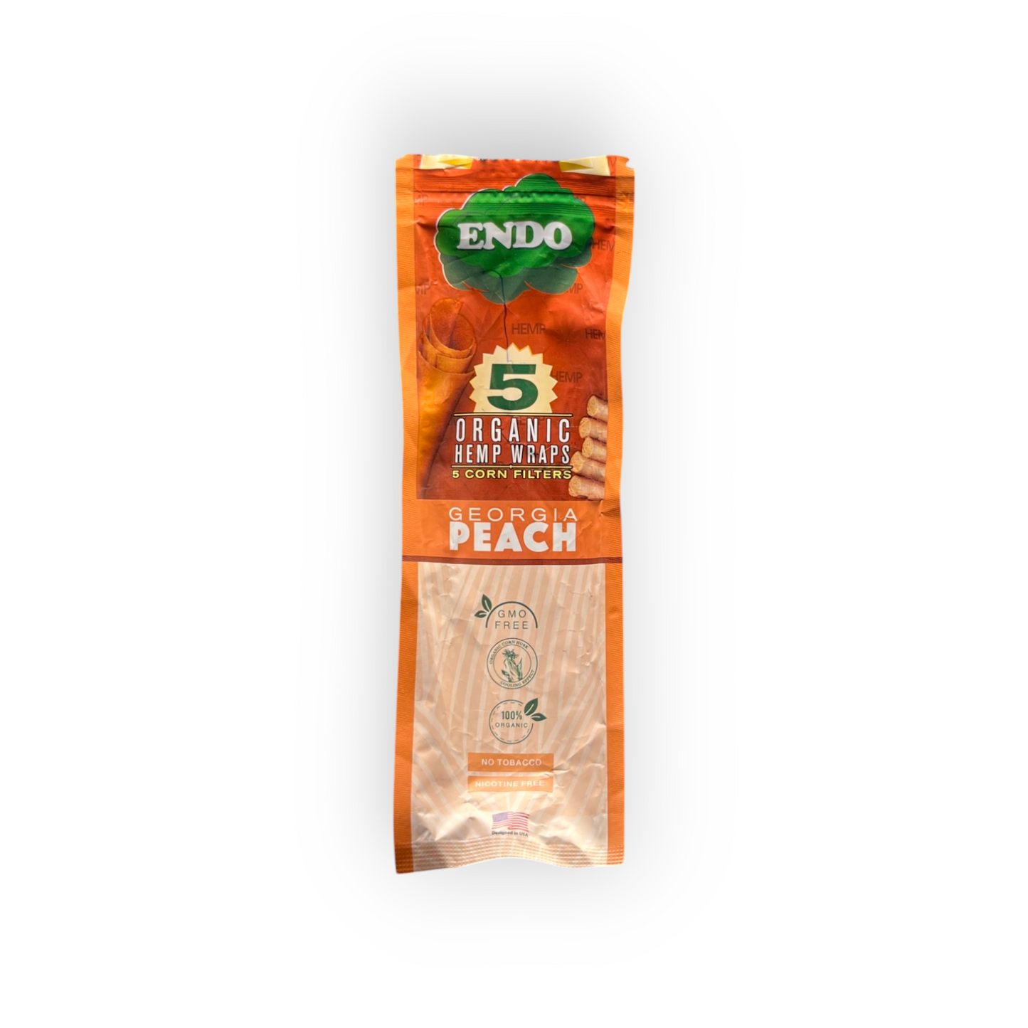 Endo Organic Hemp Georgia Peach | Flores de Cáñamo Orgánico con Aroma Natural a Durazno