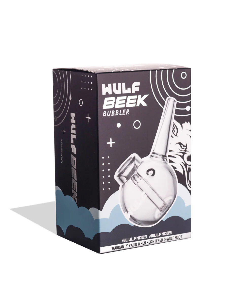 WULF MODS | Beek Bubbler de Vidrio Borosilicato para Hierba Seca