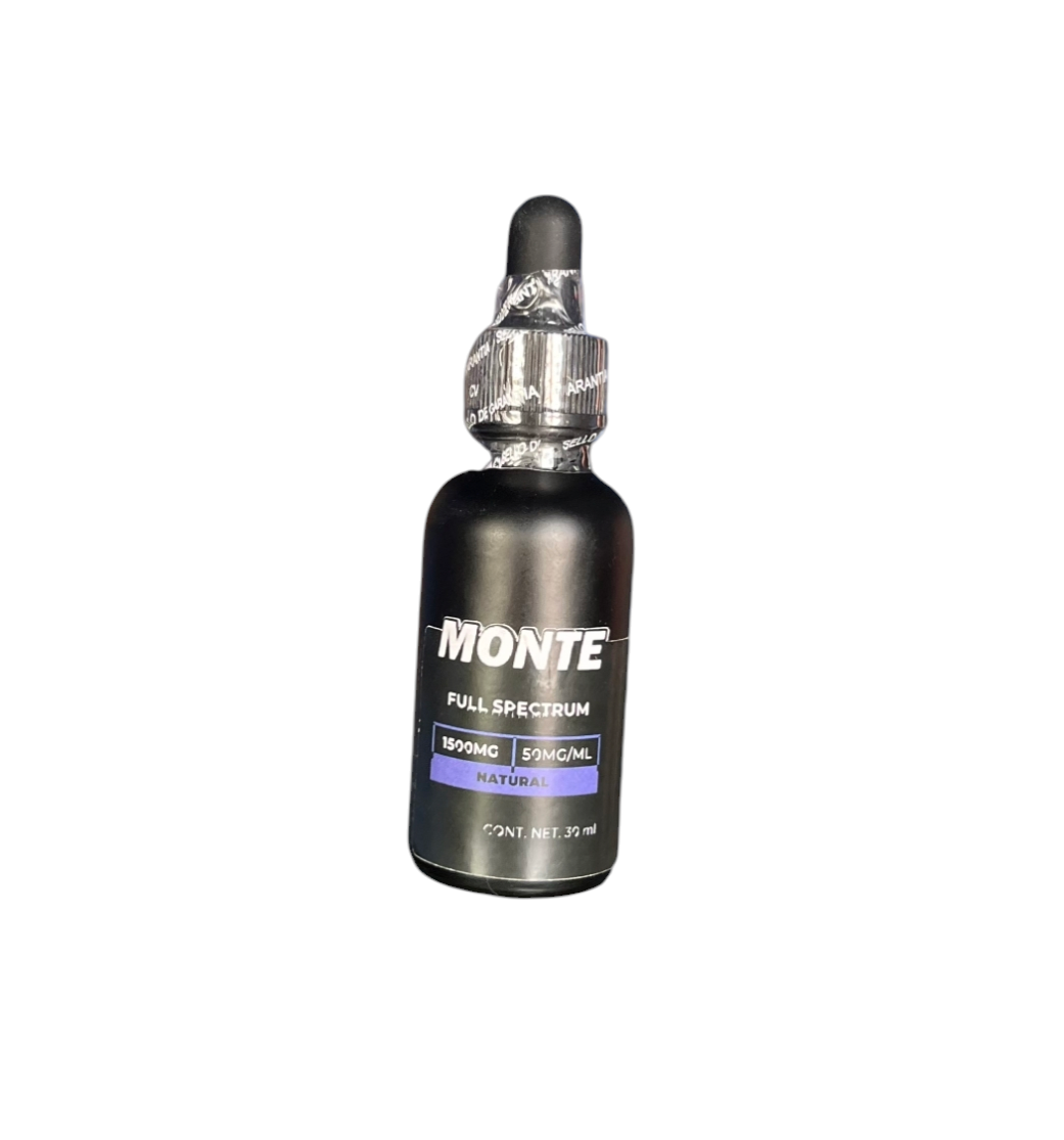 MONTE Full Spectrum CBD Oil 1500mg – Natural (30 ml)