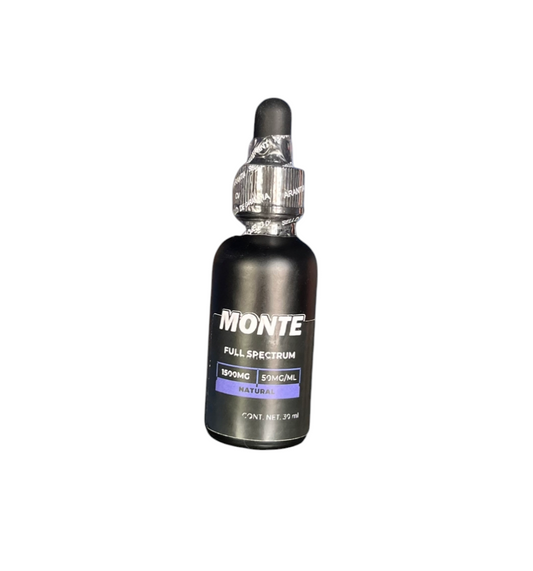 MONTE Full Spectrum CBD Oil 1500mg – Natural (30 ml)