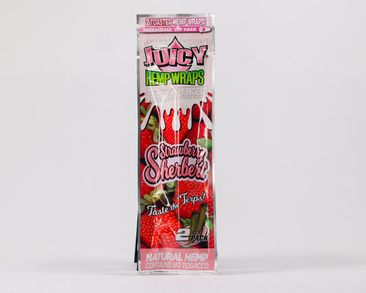 Hemp Wraps Strawberry Sherbert - Juicy Jay's