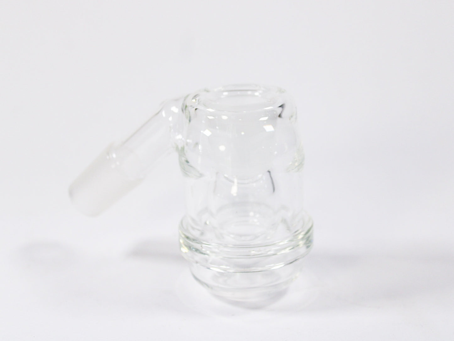 Pipa de vidrio transparente