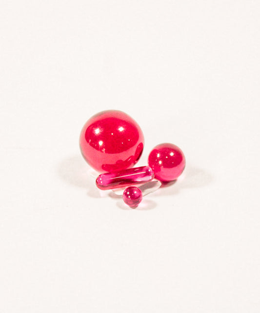 Set Píldora de rubí Terp Pearl Ball 4mm 6mm 8mm para fumar Accesorios dab cuentas de cuarzo