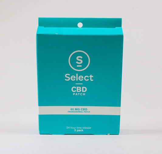 Parches transdermicos 60mg 3pz - Select CBD