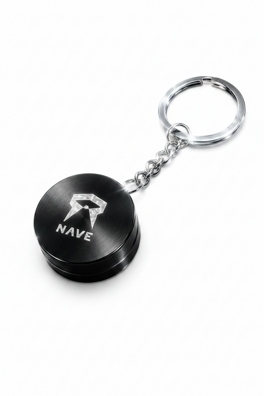 NAVE | Llavero Grinder Metálico Portátil