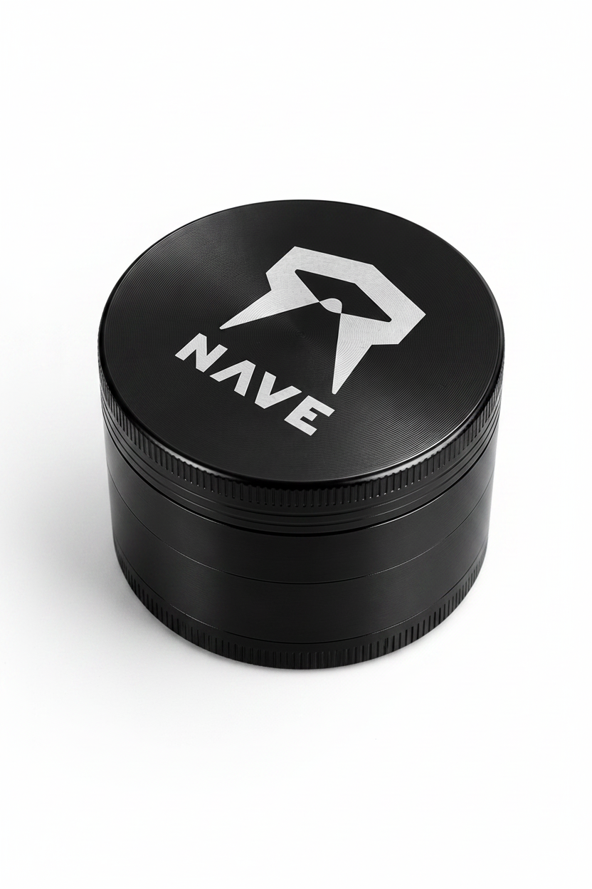 NAVE | Grinder Metálico Premium de 4 Piezas 55 mm