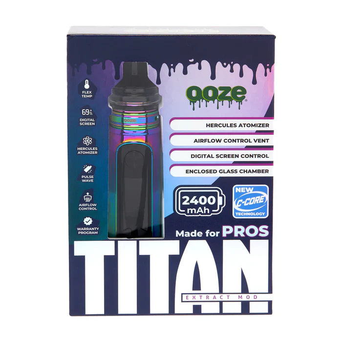 ⚡ Ooze Titan Extract Mod 2400mAh C-Core – Vaporizador Premium para Extractos