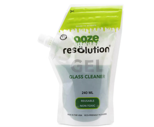 🧼 Ooze Resolution Gel Glass Cleaner – Limpiador de Vidrio Reutilizable
