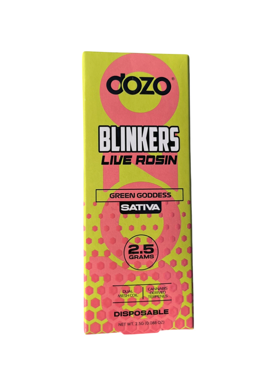 Dozo Blinkers Live Rosin Green Goddess – 2.5g Sativa