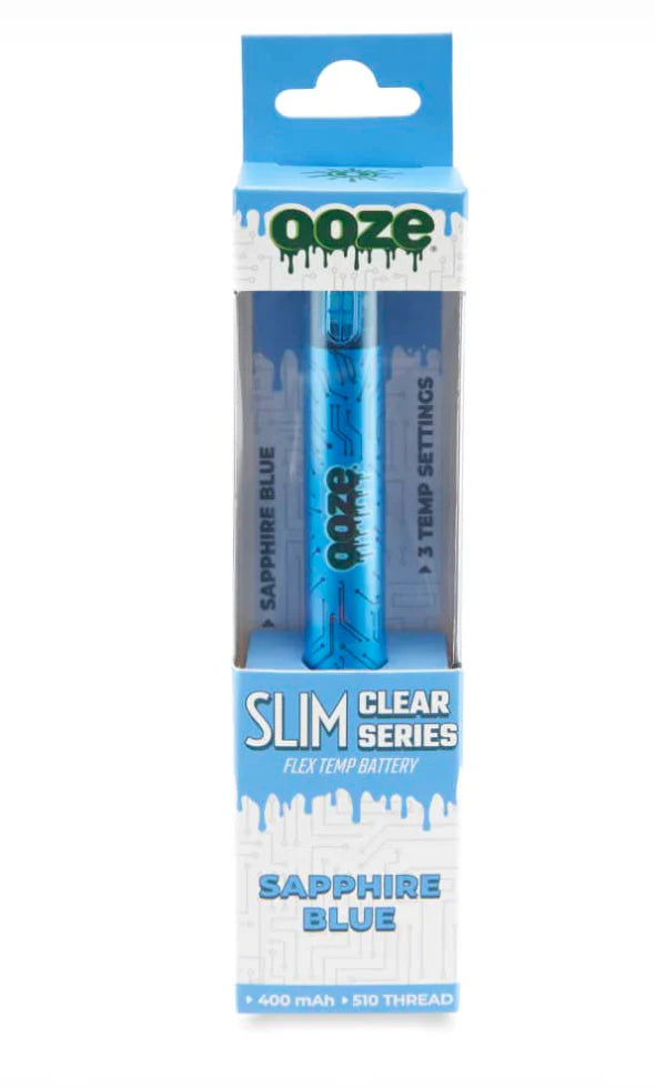 💿 OOZE | Slim Clear Series 510 Battery 400 mAh