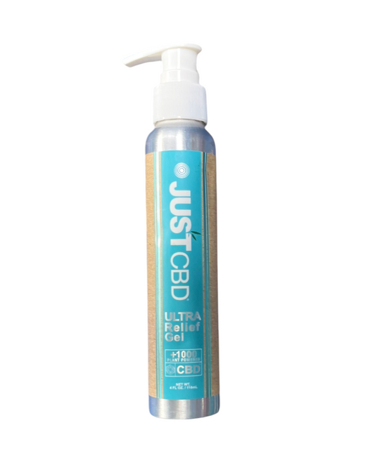 Just CBD Ultra Relief Gel – Alivio Tópico con Mentol y CBD