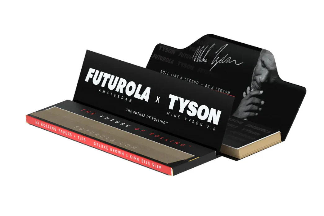🥊 Futurola x Tyson – Rolling Papers Kit King Size