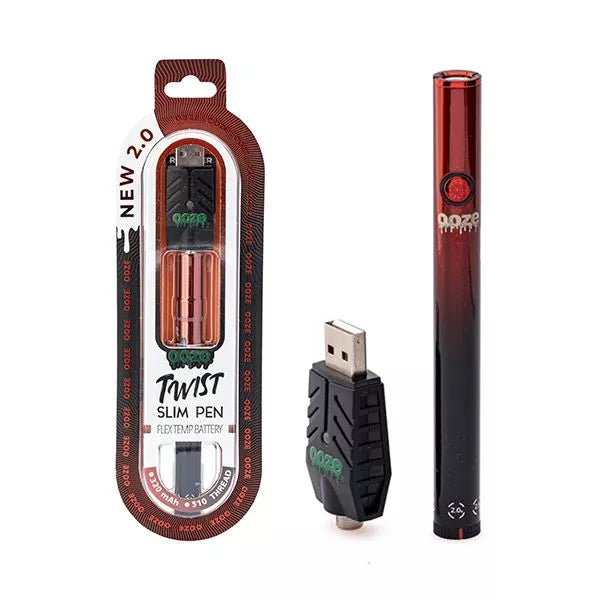 Ooze Twist Slim Pen 2.0 – Batería 320mAh Flex Temp