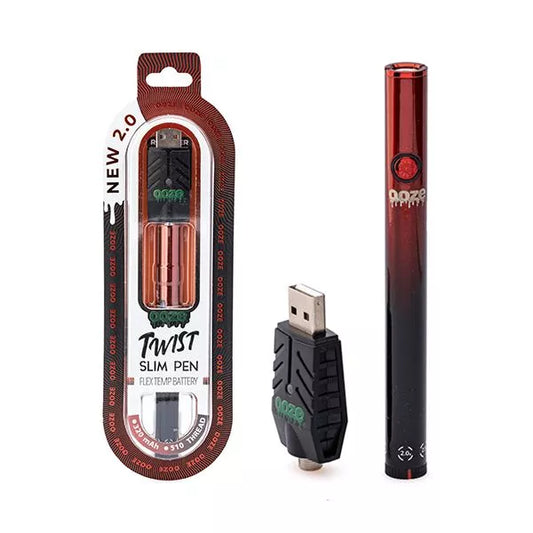 Ooze Twist Slim Pen 2.0 – Batería 320mAh Flex Temp