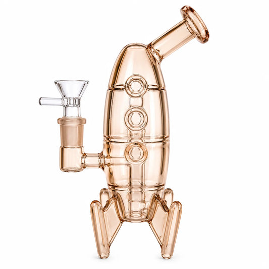 SpaceShip Water Pipe 7” | Bong de Vidrio Diseño Cohete