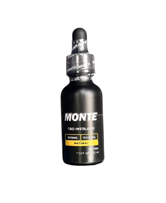 Monte CBD Aislado Natural – 1500 mg (30 ml)