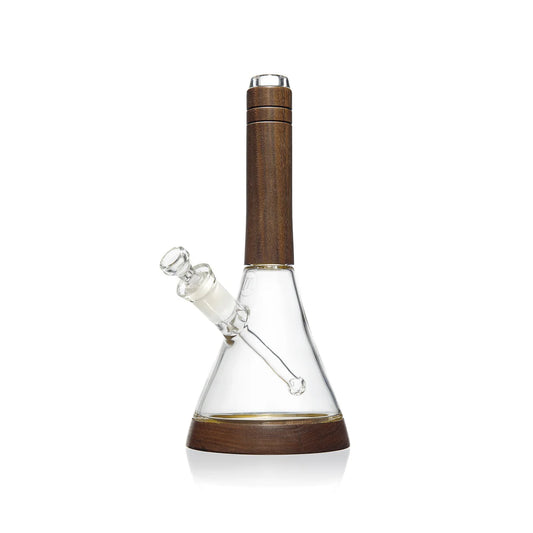 Bong de Vidrio con Detalles de Madera – Diseño Elegante y Funcional MARLEY