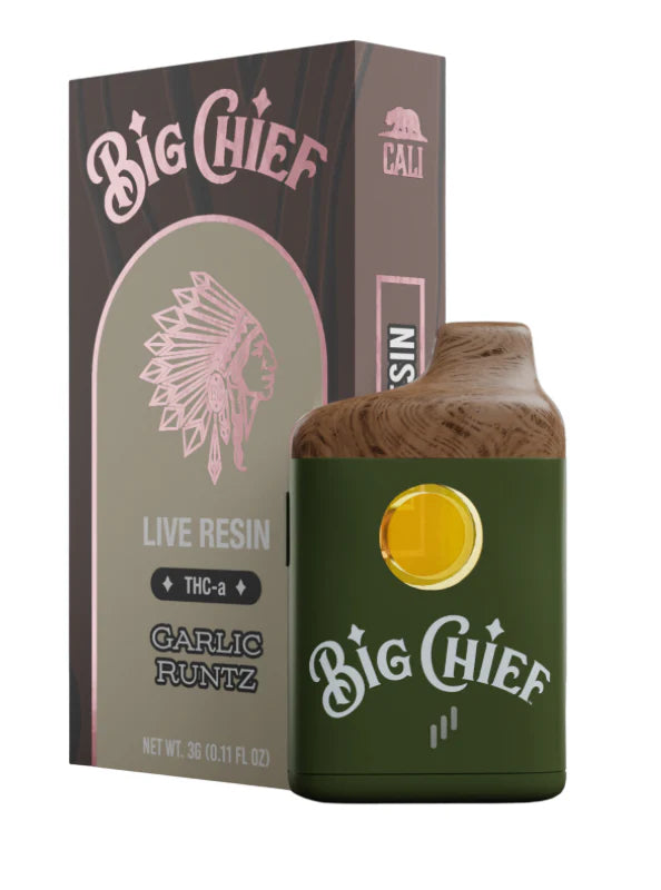 Big Chief Uzumaki Live Resin Disposable Vape 3G – THCA + THCP (Híbrido)