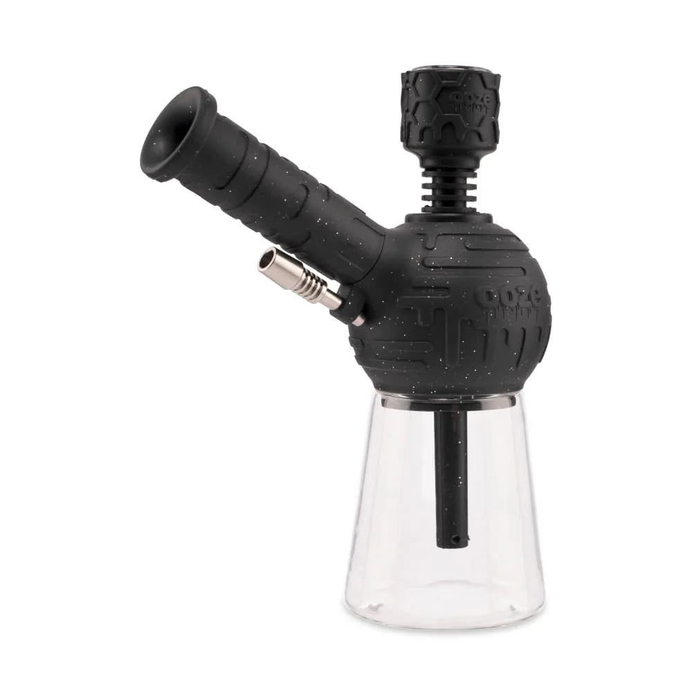 Ooze Blaster Silicone Glass 4-in-1 Hybrid Water Pipe and Dab Straw