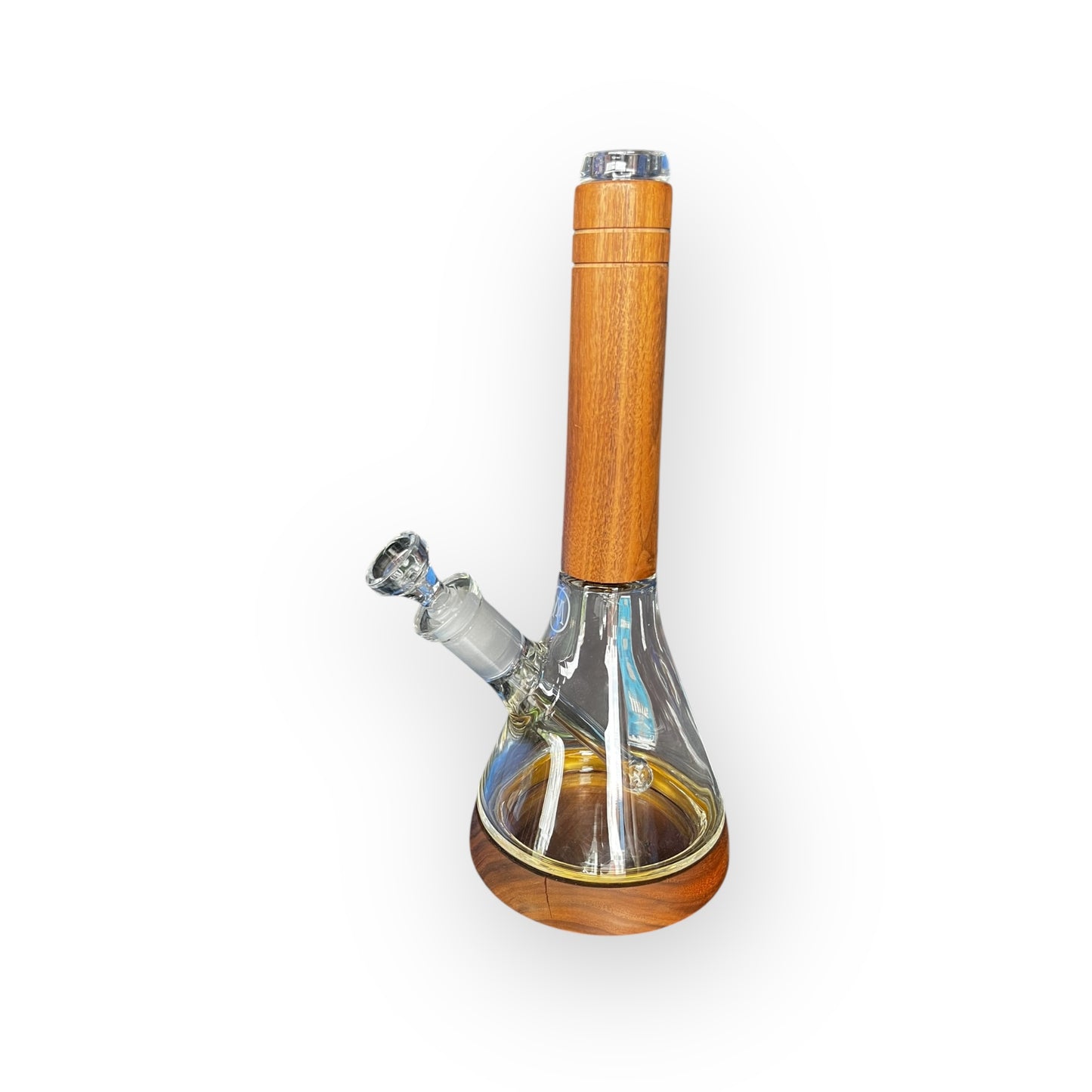 Bong de Vidrio con Detalles de Madera – Diseño Elegante y Funcional MARLEY