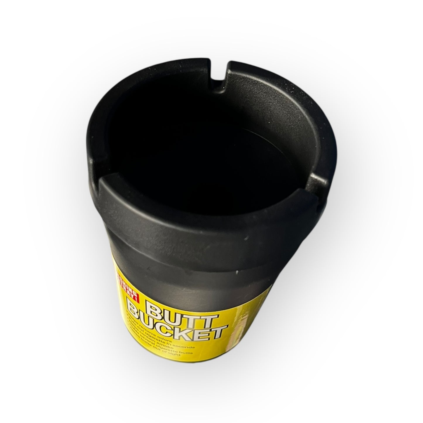 Cenicero Portátil Butt Bucket – Apaga Colillas y Controla Olores