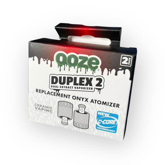 Ooze Duplex 2 – Repuestos Onyx Atomizer (2 Pack) con Tecnología C-Core