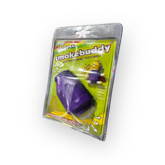 Smoke Buddy Original – Filtro de Aire Personal Portátil (Morado)