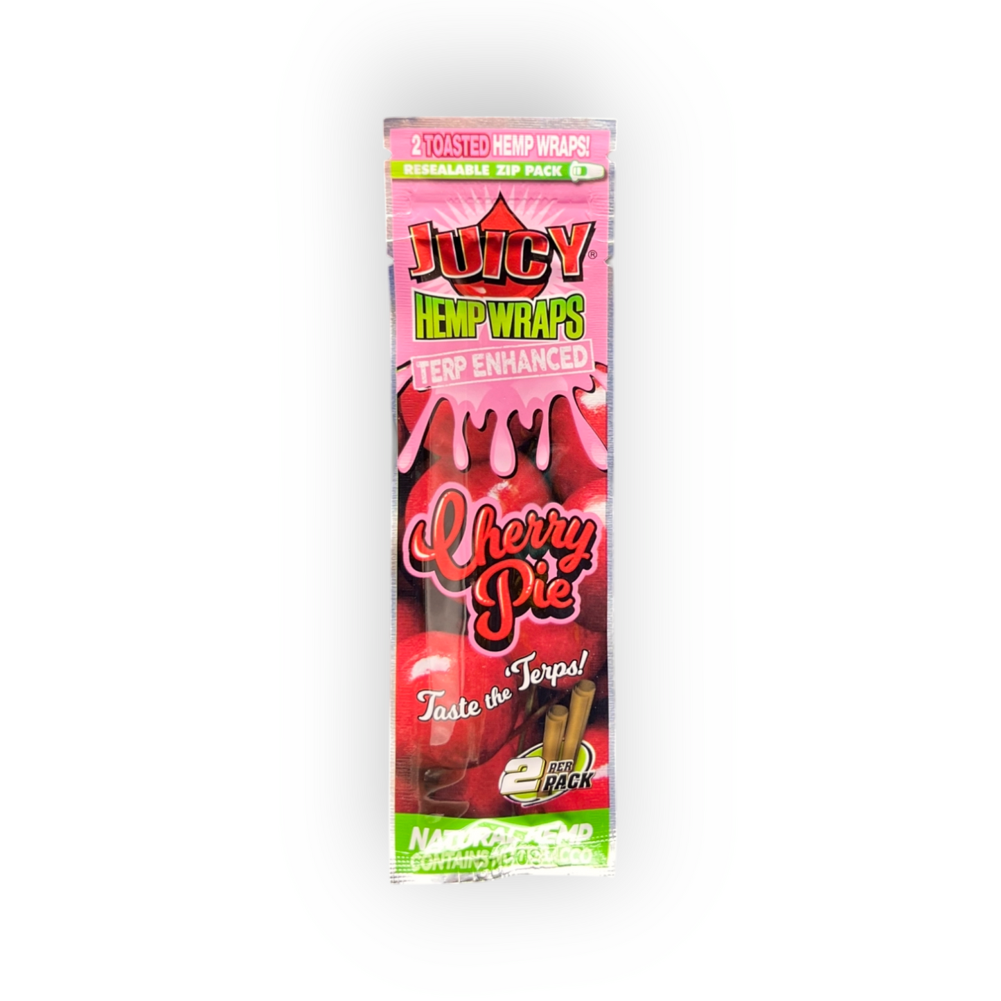 Juicy Terp Enhanced Cherry Pie Blunts 2pz – Blunts Pre-roll con Terpenos Naturales y Sabor Cherry Pie